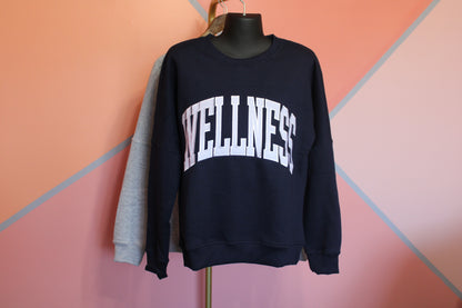 Wellness Embroidered Sweatshirt